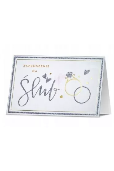 Pan Dragon Zaproszenie �lub 5 szt.