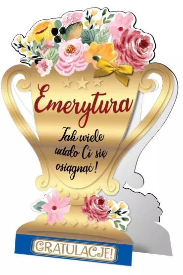 Kukartka Karnet Primus 0142 Emerytura