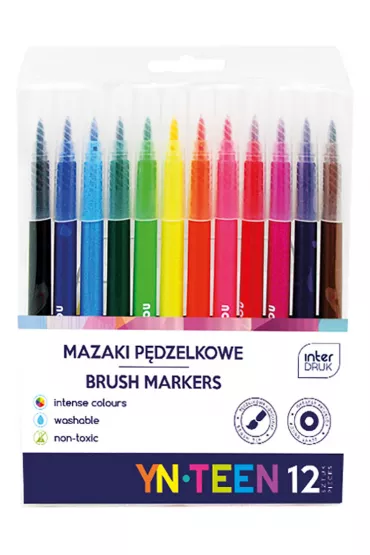 Interdruk Mazaki p�dzelkowe 12 szt.