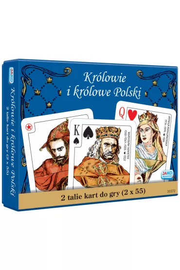 Karty 2 x 55 Krlowie i krlowe Polski