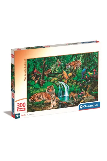 Puzzle 300 el. Super The Jungle Retreat Clementoni