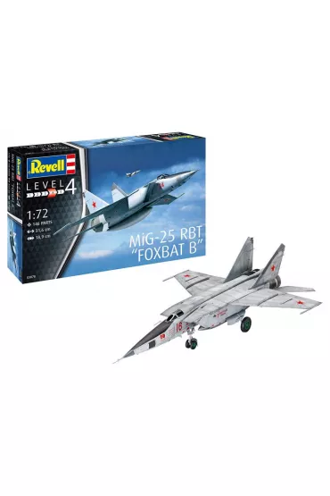 Samolot 1:72 03878 MIG-25 RBT REVELL