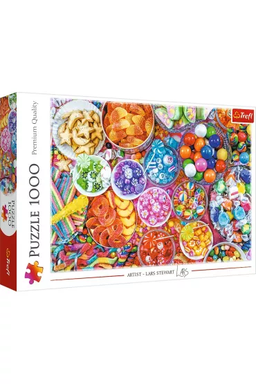 Puzzle 1000 el. Wy�mienite s�odko�ci Trefl