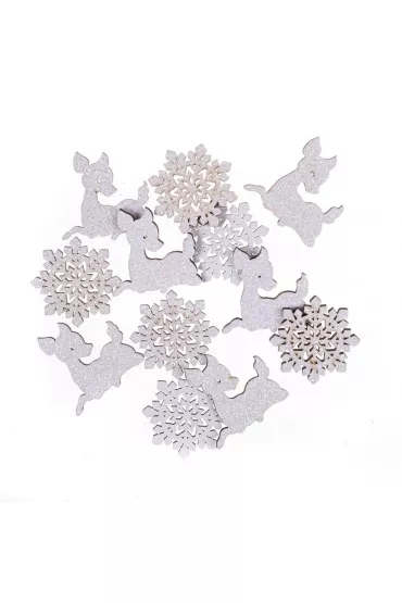 dpCraft Drewniane sarenki i �nie�ynki 3,5cm