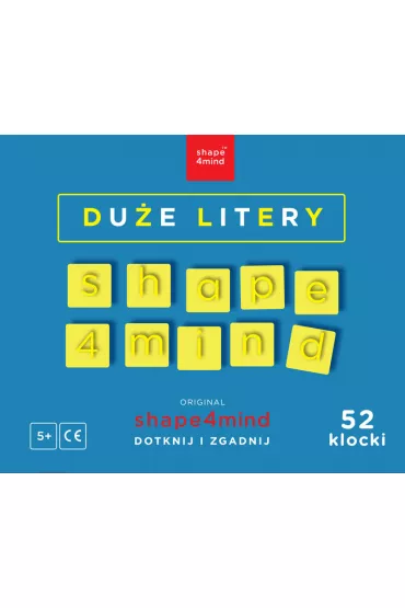 Shape4mind Due Litery 156 sztuk