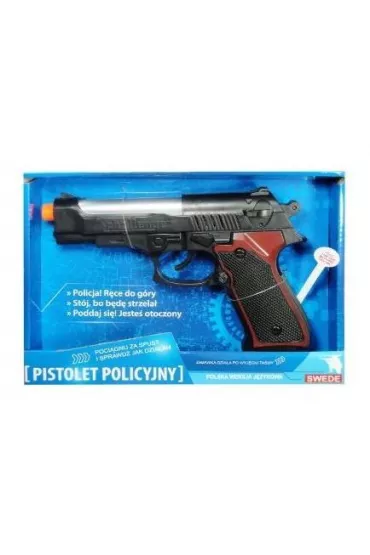 Pistolet policyjny z polskim moduem dwikowym Swede