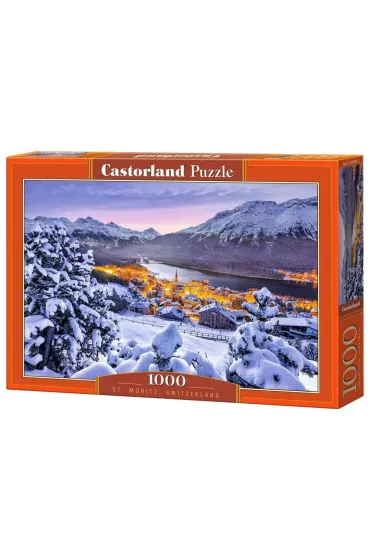 Puzzle 1000 el. St. Moritz, Switzerland CASTORLAND  C-105557