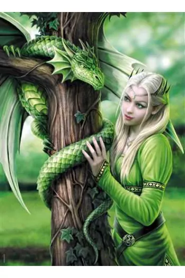 Puzzle 1000 el. Kindred Spirits Anne Stokes Clementoni