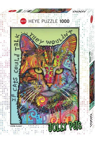 Puzzle 1000 el. Gdyby koty mog�y m�wi�, Jolly Pets Heye
