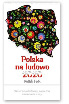 RW10 Kalendarz reklamowy 2020 Polska na ludowo