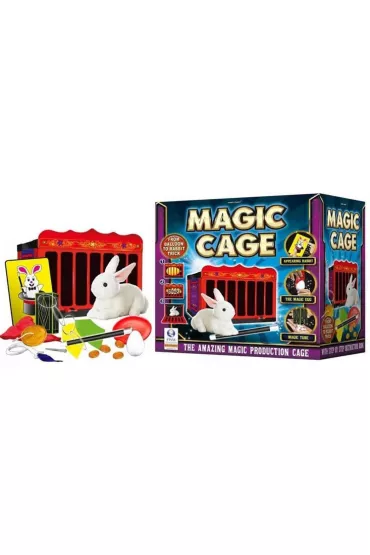Sztuczki magiczne. Magiczna klatka z kr�liczkiem Cartamundi