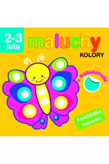 Maluchy. Kolory z naklejkami. Akademia malucha 2-3 lata