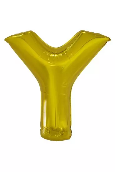 Amscan Balon foliowy litera Y z�ota 76x86cm