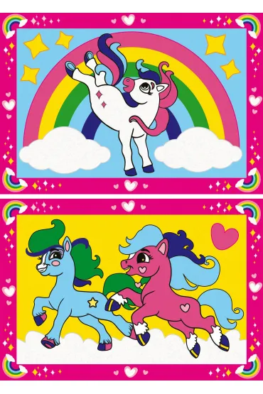 Malowanie po numerach CreArt - Fairy Ponies Ravensburger