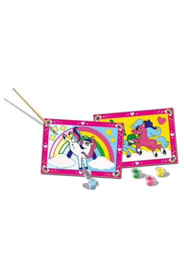 Malowanie po numerach CreArt - Fairy Ponies Ravensburger