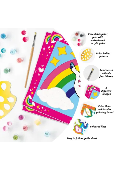 Malowanie po numerach CreArt - Fairy Ponies Ravensburger