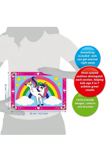 Malowanie po numerach CreArt - Fairy Ponies Ravensburger