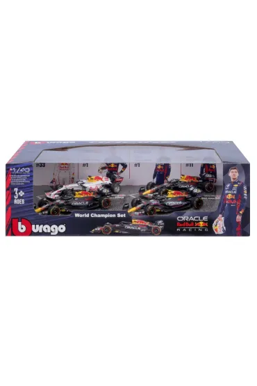 Bburago Model 1:43 Red Bull Racing 4-pack 18-38092