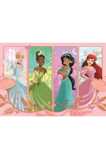 Puzzle 2x60 el. SuperColor. Princess Clementoni