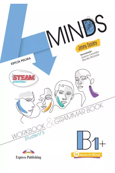 4 Minds B1+. Zeszyt �wicze� papierowy (wersja dla ucznia) + DigiBook (kod) - Jenny Dooley