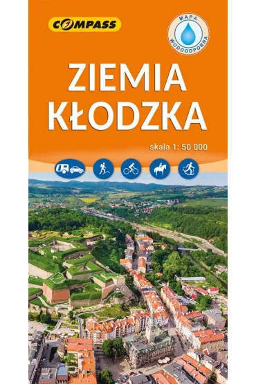 Ziemia K�odzka mapa laminowana skala 1 : 50 000