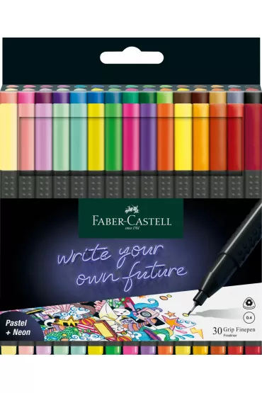 Faber-Castell Cienkopisy Grip 30 szt.