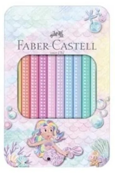 Kredki o��wkowe Sparkle Jumbo 10kol FABER CASTELL