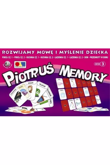 Rozwijamy mow� i my�lenie. Piotru� Memory. Zestaw 3