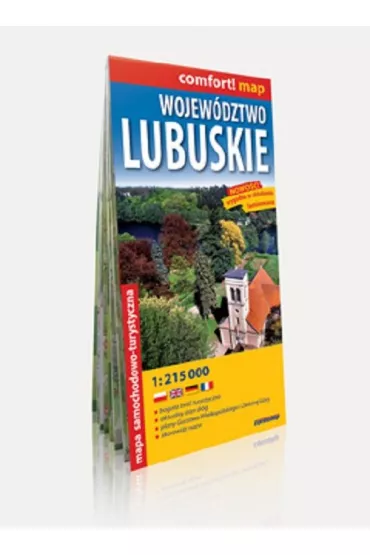 Wojew�dztwo lubuskie mapa samochodowa