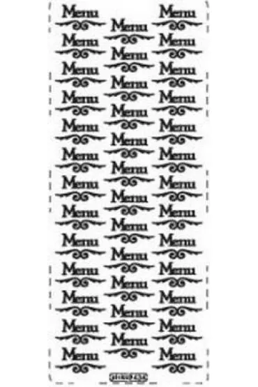 Galeria Hobby Stiker a�urowy 434 z�oty 10x23cm