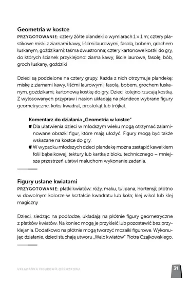 Geometria sensoryczna. Kreatywne dzia�ania rozwijaj�ce zdolno�ci matematyczne dzieci w wieku przedszkolnym i wczesnoszkolnym. Ksi��ka dla nauczyciela - Natalia Martenka