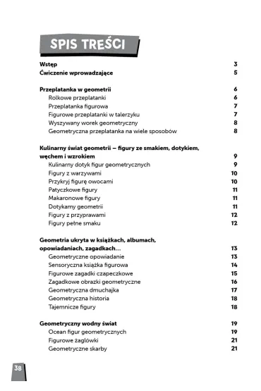 Geometria sensoryczna. Kreatywne dzia�ania rozwijaj�ce zdolno�ci matematyczne dzieci w wieku przedszkolnym i wczesnoszkolnym. Ksi��ka dla nauczyciela - Natalia Martenka