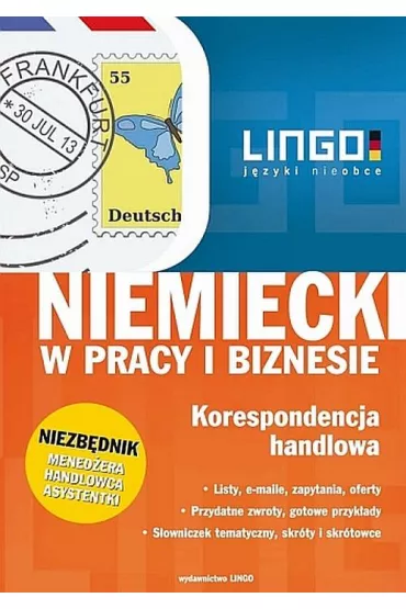 eBook Niemiecki w pracy i biznesie. Korespondencja handlowa pdf - Iwona Kienzler