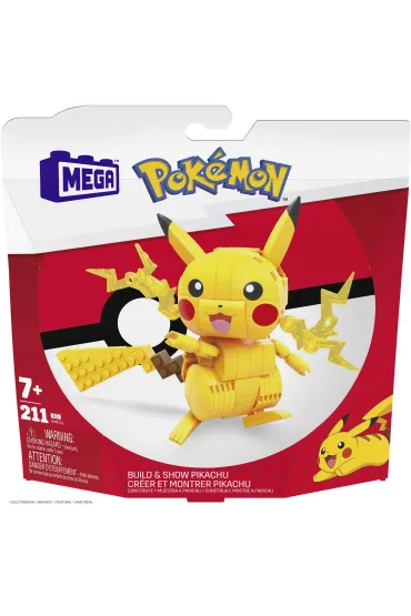 MEGA Pok�mon. Pikachu �redni. Pokemon do zbudowania GMD31