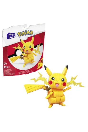 MEGA Pok�mon. Pikachu �redni. Pokemon do zbudowania GMD31