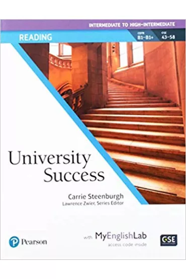 University Success Intermediate: Reading SB with MyEngLab - Carrie  Steenburgh