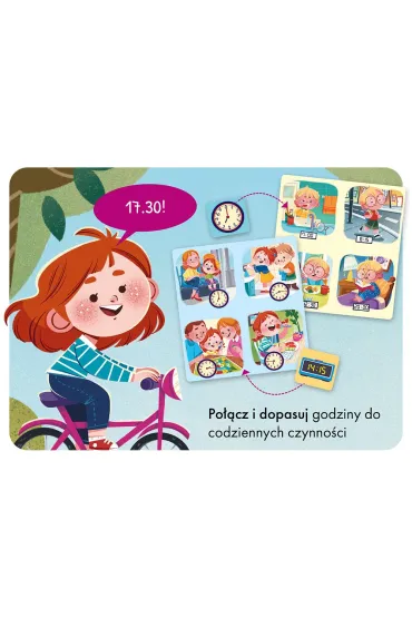 Gra w zegar. Kt�ra to godzina? Tik, tak, zegar do zabawy daje znak! Edgard - Justyna  Karaszewska