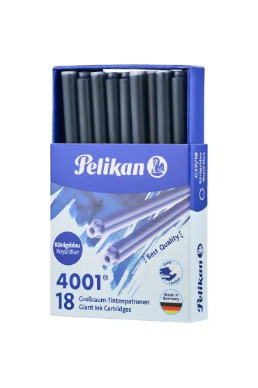 Pelikan Naboje atramentowe d�ugie niebieskie 18 szt.