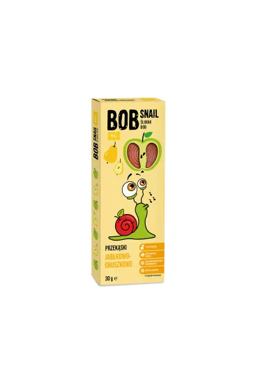 Bob Snail Przek�ska jab�kowo-gruszkowa bez dodatku cukru 30 g