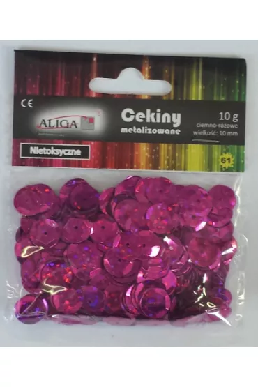 Aliga Cekiny hologramowe 10 mm, 10g