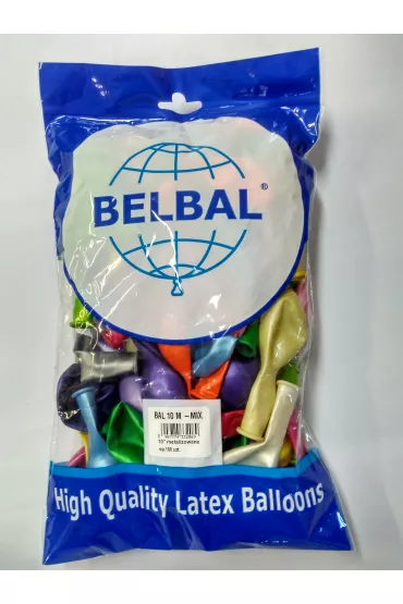 Aliga Balony metalizowane 10