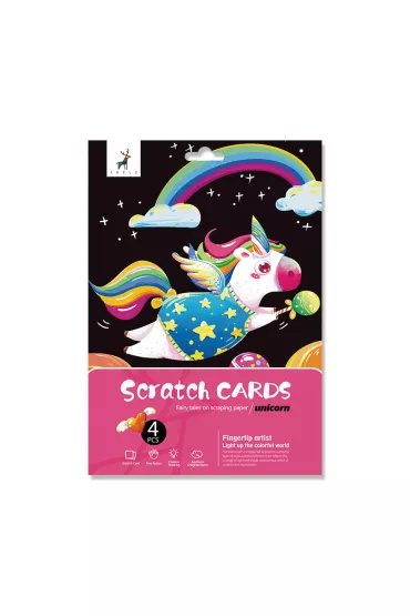 Twoje Hobby Unicorn. Magiczna zdrapka - wydrapywanka 21.0 x 29.8 cm