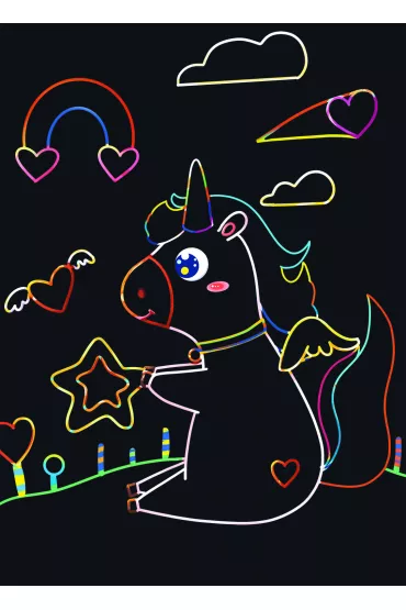 Twoje Hobby Unicorn. Magiczna zdrapka - wydrapywanka 21.0 x 29.8 cm