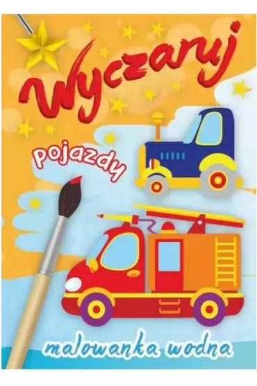 Wyczaruj pojazdy. Malowanka wodna
