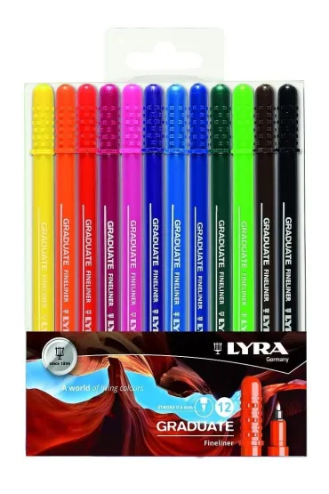 Pisaki Graduate 12 kolor�w LYRA