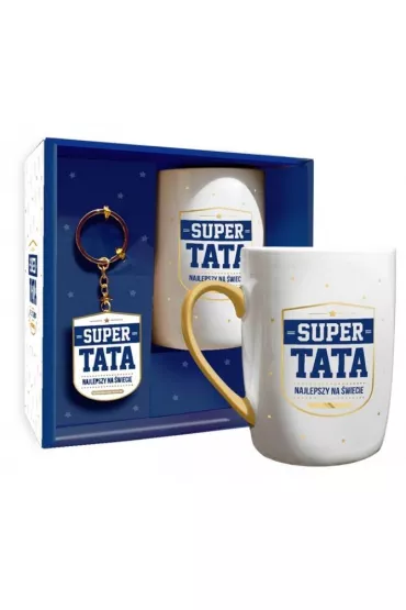 Pan Dragon Zestaw kubek i brelok my hero - tata