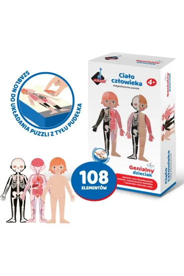 Puzzle Magnetyczne Moje cia�o Askato