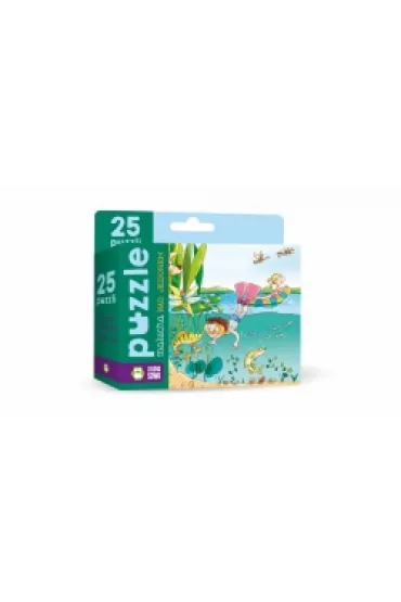 Puzzle malucha 25 el. Nad jeziorem Zielona Sowa