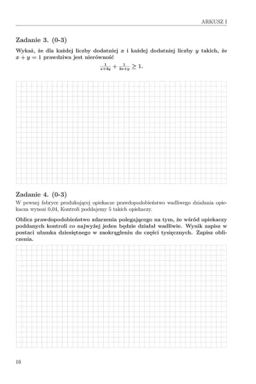Arkusze maturalne z matematyki 2025-2028. Poziom rozszerzony