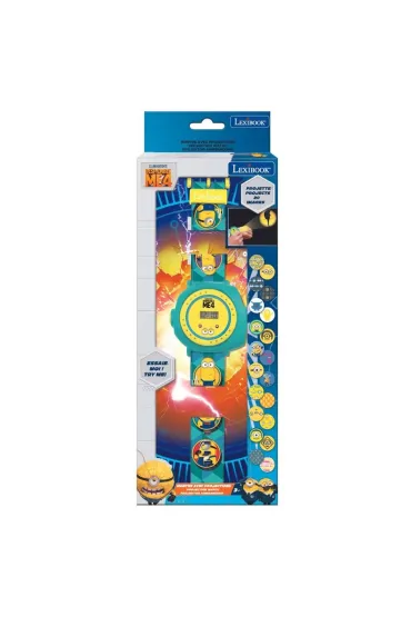 Zegarek cyfrowy z projektorem Minionki Lexibook DMW050DES